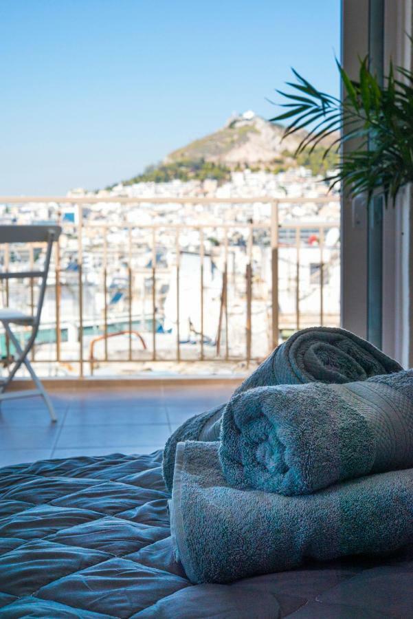 Athens From The Top, Cozy Studio In The City Center Lägenhet Exteriör bild